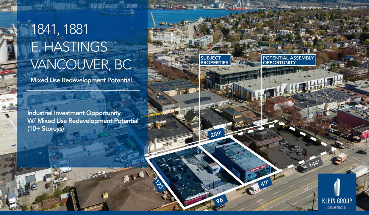 1841 Hastings St, Vancouver, BC à vendre Photo du bâtiment- Image 1 de 1