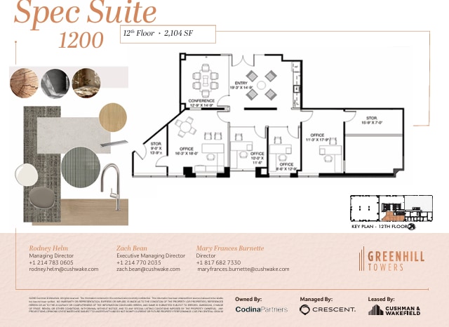 14131 Midway Rd, Addison, TX à louer Plan d’étage- Image 1 de 1