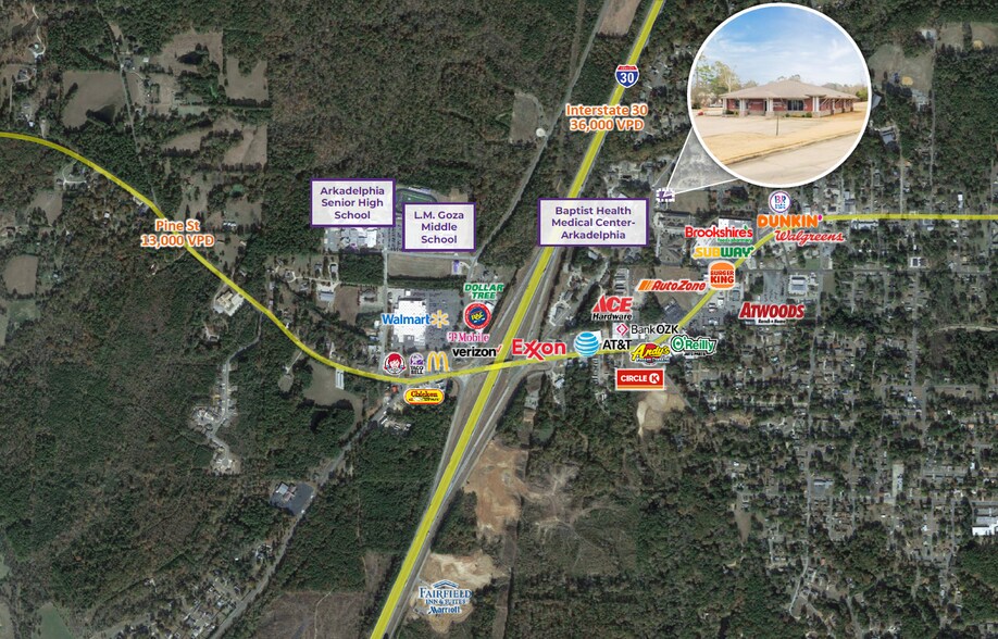 3001 Twin Rivers Dr, Arkadelphia, AR à louer - Photo du bâtiment - Image 2 de 21