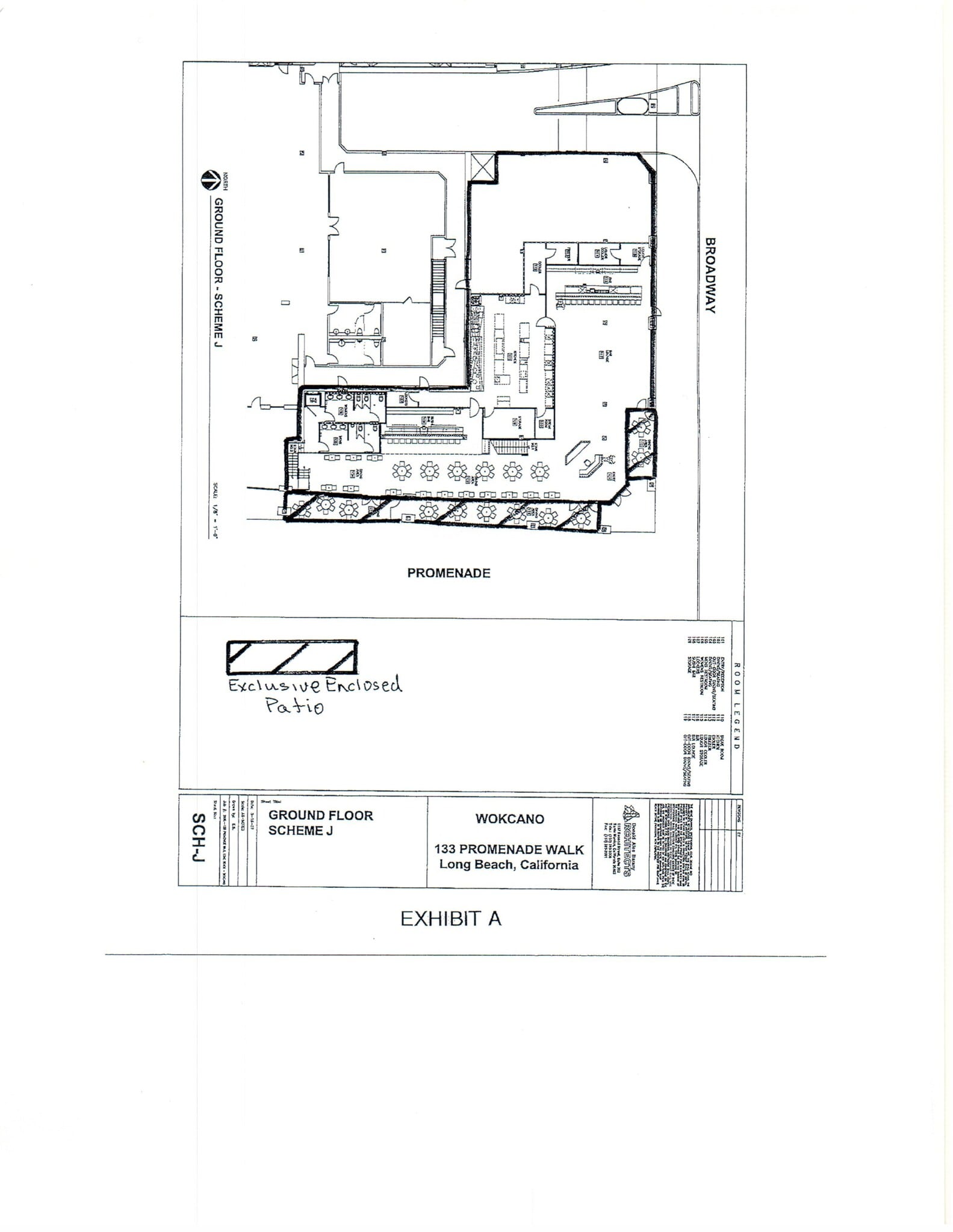 133 The Promenade N, Long Beach, CA for lease Site Plan- Image 1 of 1
