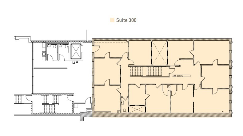 230 Fayetteville St, Raleigh, NC à louer Plan d’étage- Image 1 de 1