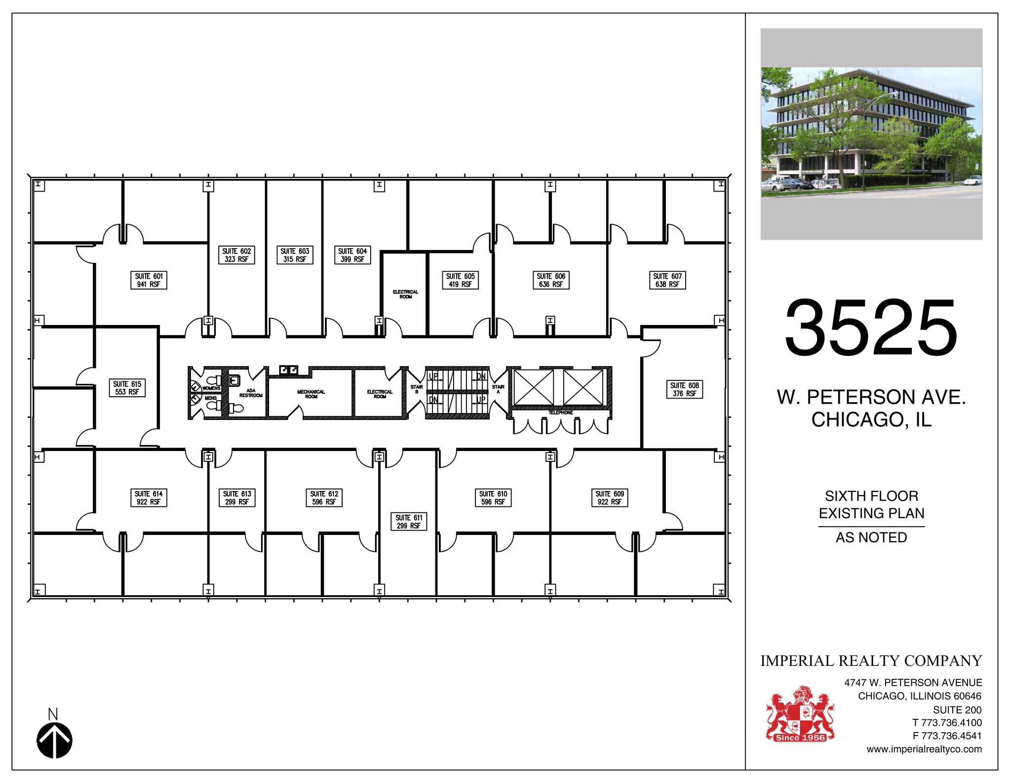 3525 W Peterson Ave, Chicago, IL for lease Site Plan- Image 1 of 1