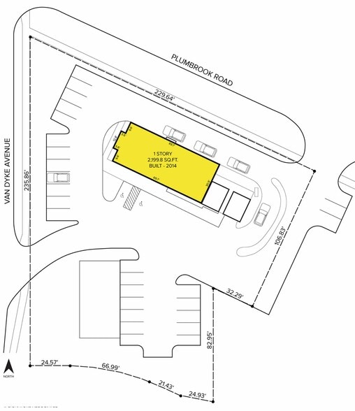 39540 Van Dyke Ave, Sterling Heights, MI for sale - Site Plan - Image 3 of 3