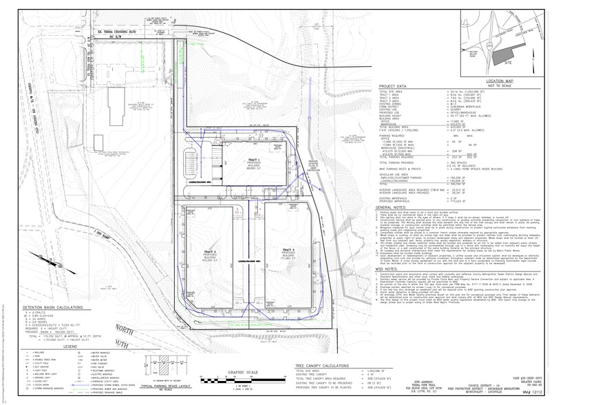 13620 NE Park Dr, Louisville, KY à vendre - Plan de site - Image 1 de 1