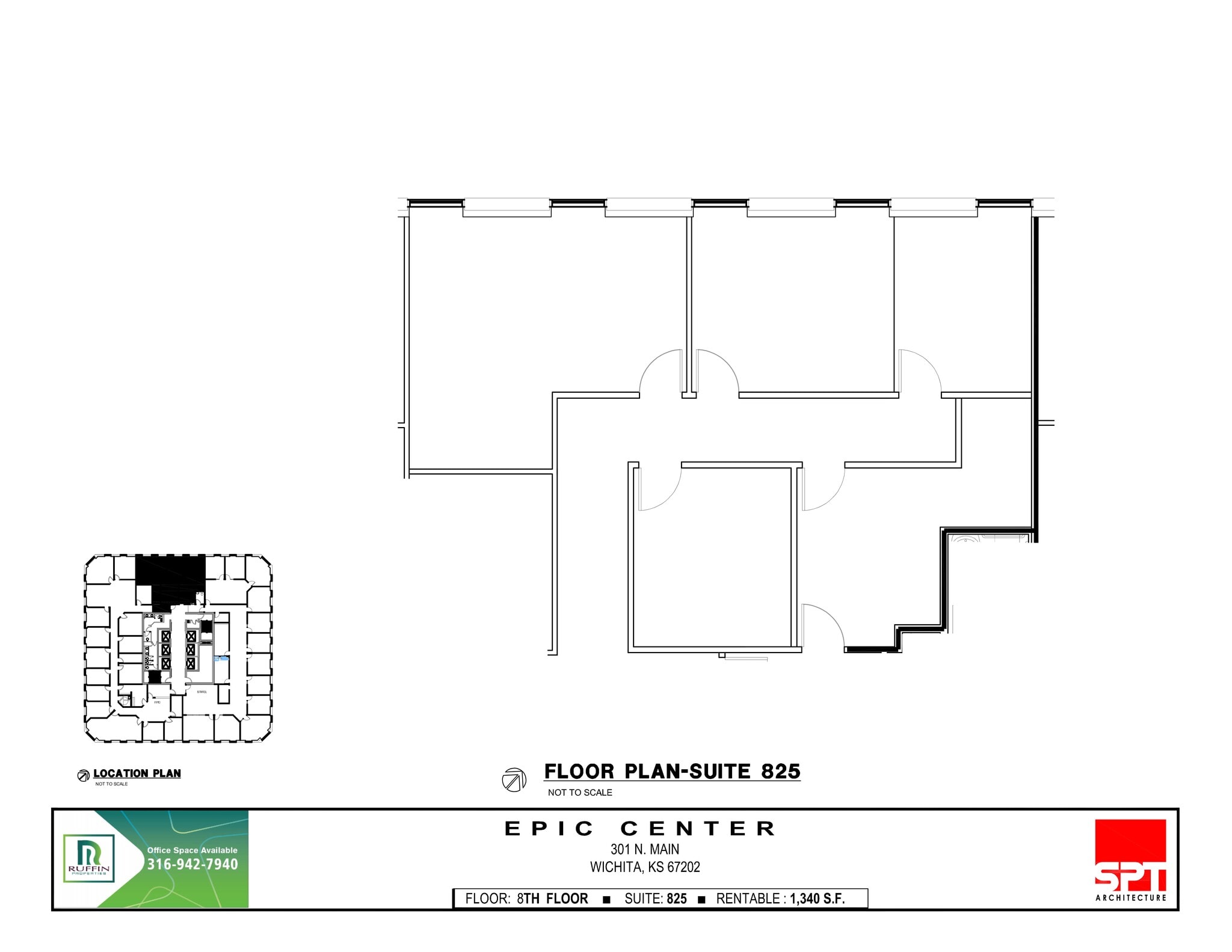 301 N Main St, Wichita, KS for lease Site Plan- Image 1 of 1
