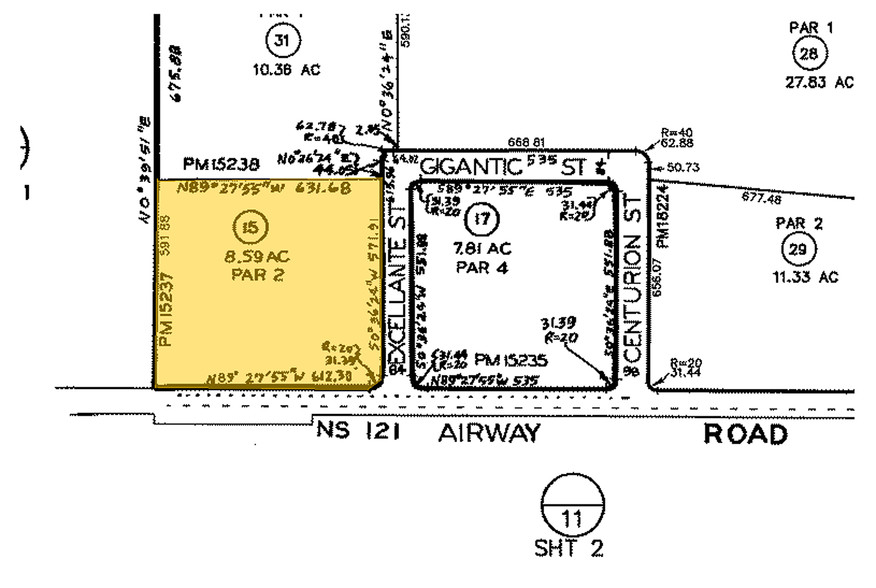 7880 Airway Rd, San Diego, CA à louer - Plan cadastral - Image 2 de 7