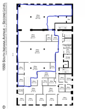 1550 S Indiana Ave, Chicago, IL à louer Plan d’étage- Image 1 de 1