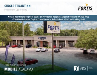 Plus de détails pour 7033 Airport Blvd, Mobile, AL - Spécialité à vendre