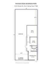 21621 Rhodes Rd, Spring, TX for lease Site Plan- Image 2 of 17