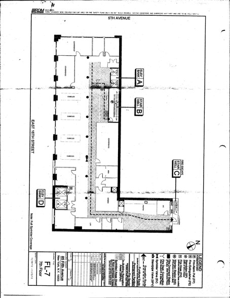 85 Fifth Ave, New York, NY à louer - Plan de site - Image 2 de 4