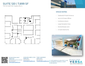 1751-1771 W Diehl Rd, Naperville, IL à louer Plan d’étage- Image 1 de 1