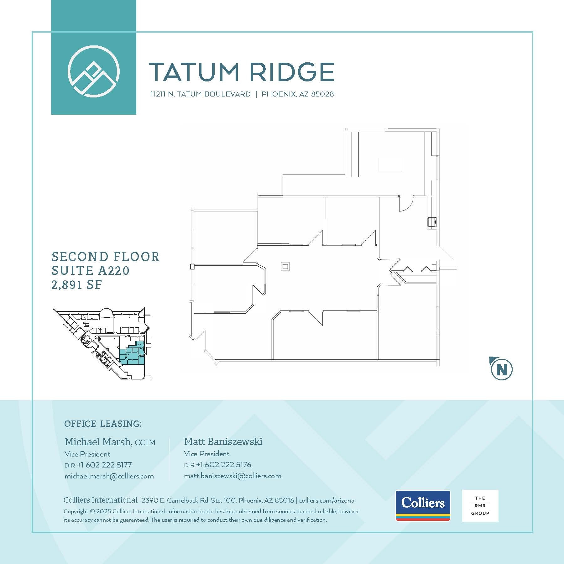 11209 N Tatum Blvd, Phoenix, AZ for lease Floor Plan- Image 1 of 2