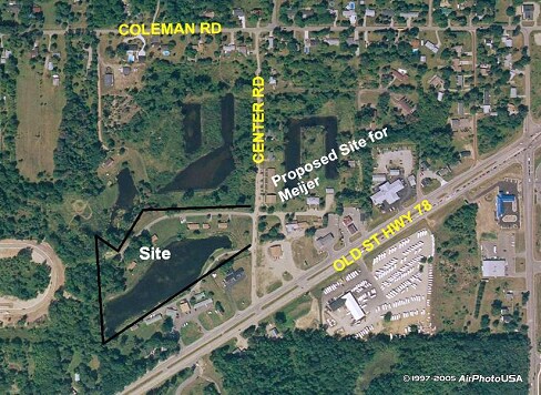 16850 Chadwell Rd, East Lansing, MI à vendre - Aérien - Image 2 de 3