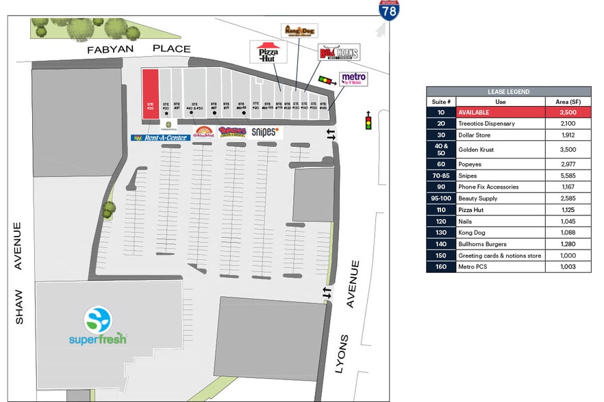 467-476 Lyons Ave, Irvington, NJ for lease - Building Photo - Image 2 of 4