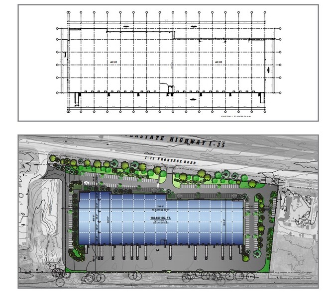 3451 N Interstate 35, Denton, TX à louer - Plan de site - Image 2 de 3