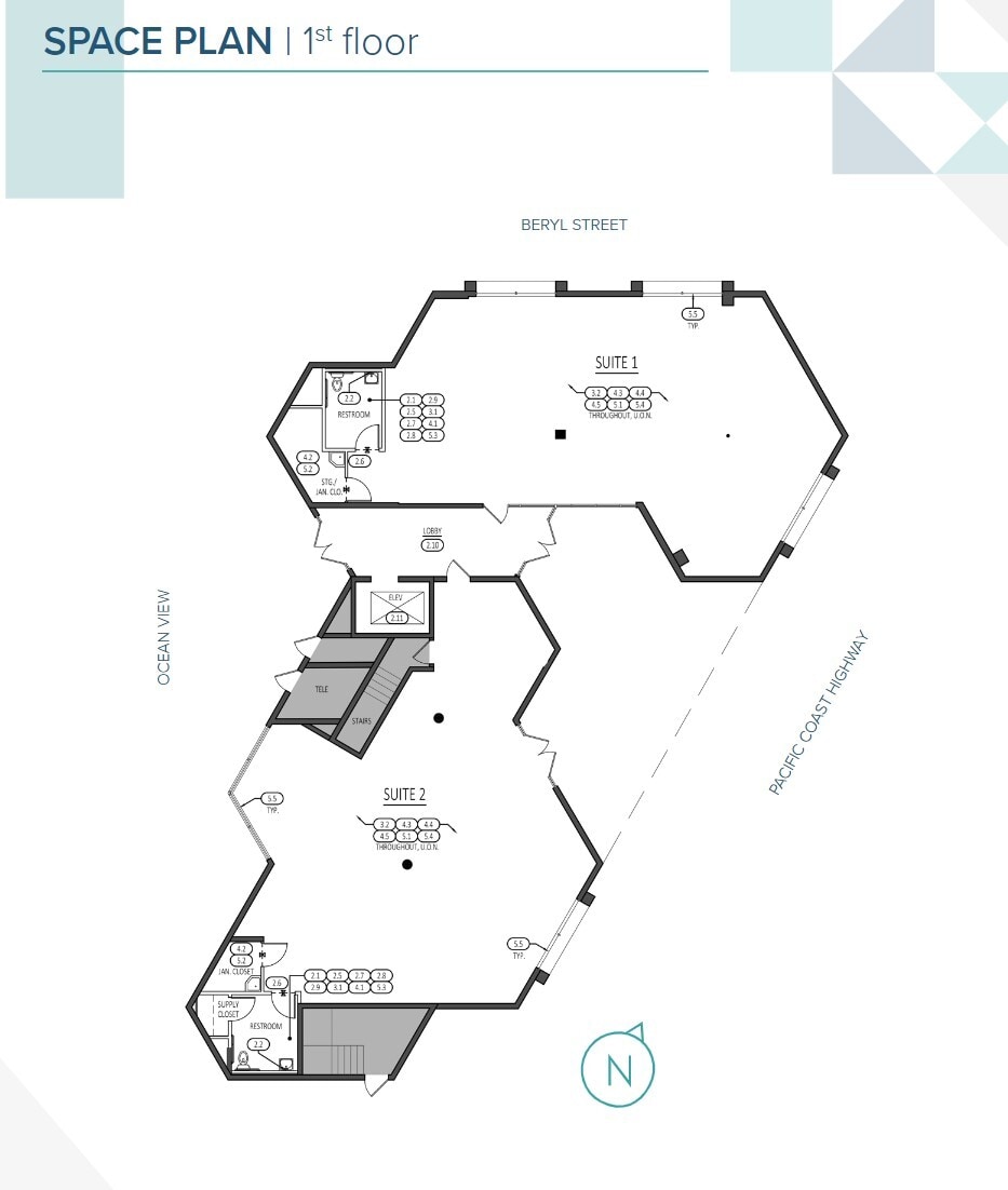 435 N Pacific Coast Hwy, Redondo Beach, CA for lease Floor Plan- Image 1 of 1