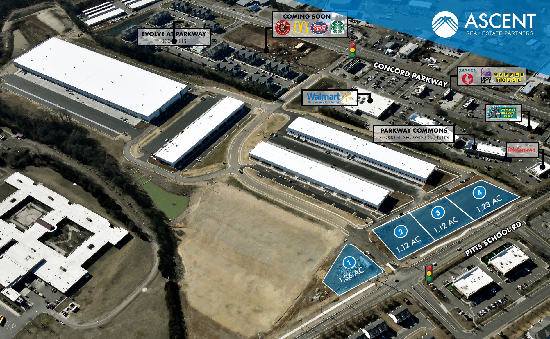 100 Pitts School Rd, Concord, NC for lease Primary Photo- Image 1 of 11