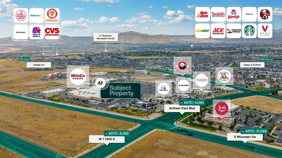 5153 W Anthem Park Blvd, Herriman, UT à vendre - Photo du bâtiment - Image 2 de 4