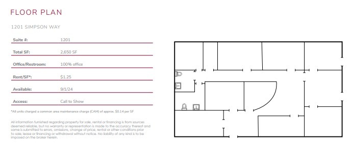 1291 Simpson Way, Escondido, CA à louer Plan d  tage- Image 1 de 2