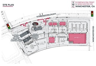 SWC Domenigoni Pky. & Winchester Rd, Winchester, CA for lease Site Plan- Image 1 of 1