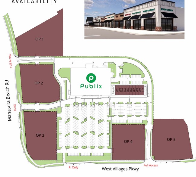 W Villages Parkway & Manasota Beach Rd Pky, Venice, FL à louer - Photo du bâtiment - Image 2 de 4