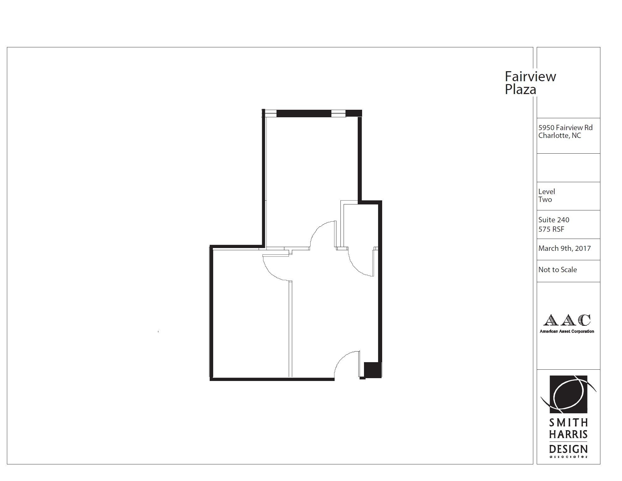 5960 Fairview Rd, Charlotte, NC à louer Plan de site- Image 1 de 1