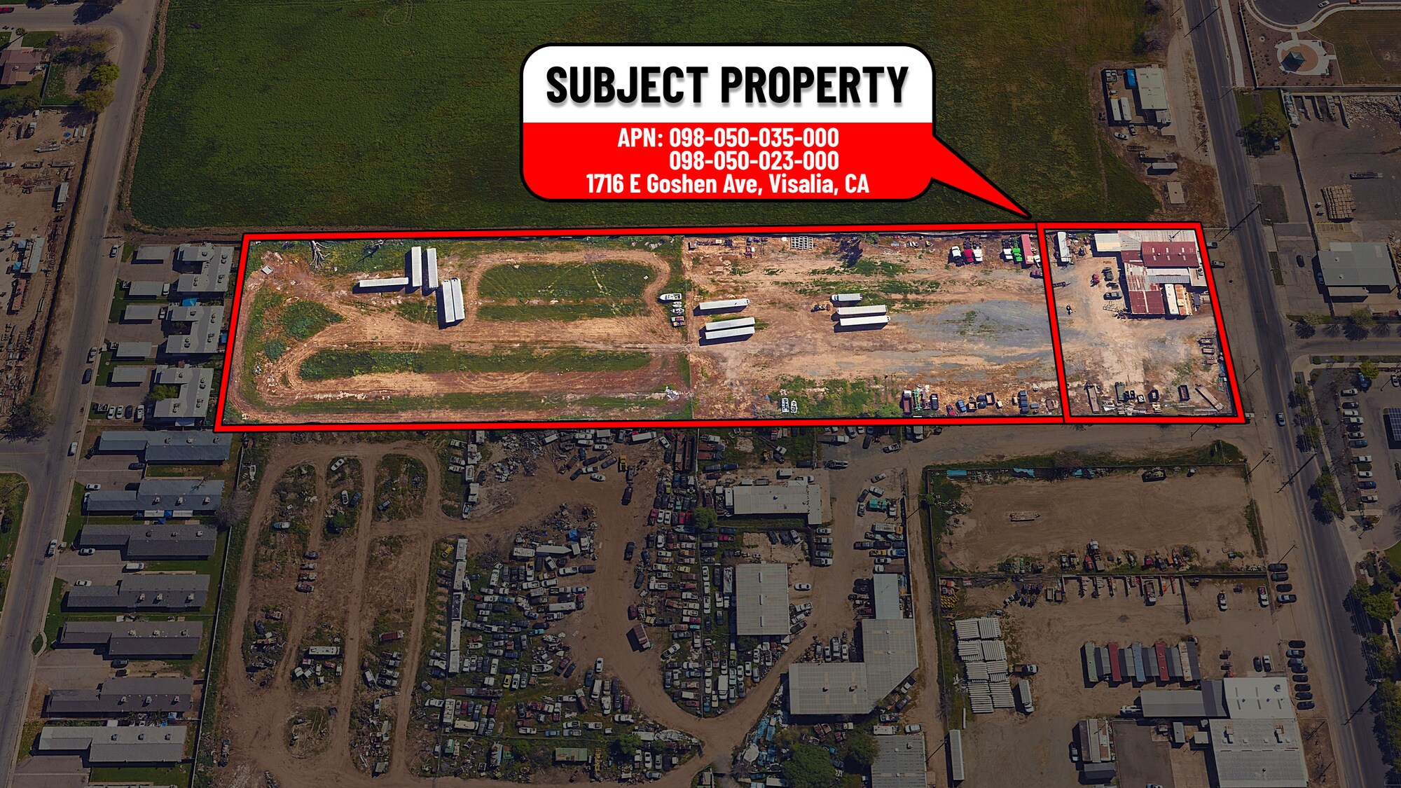 1716 E Goshen Ave, Visalia, CA à vendre Photo principale- Image 1 de 4