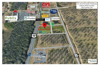 Plus de détails pour 1229 U.S. 19 S Hwy, Leesburg, GA - Terrain à vendre