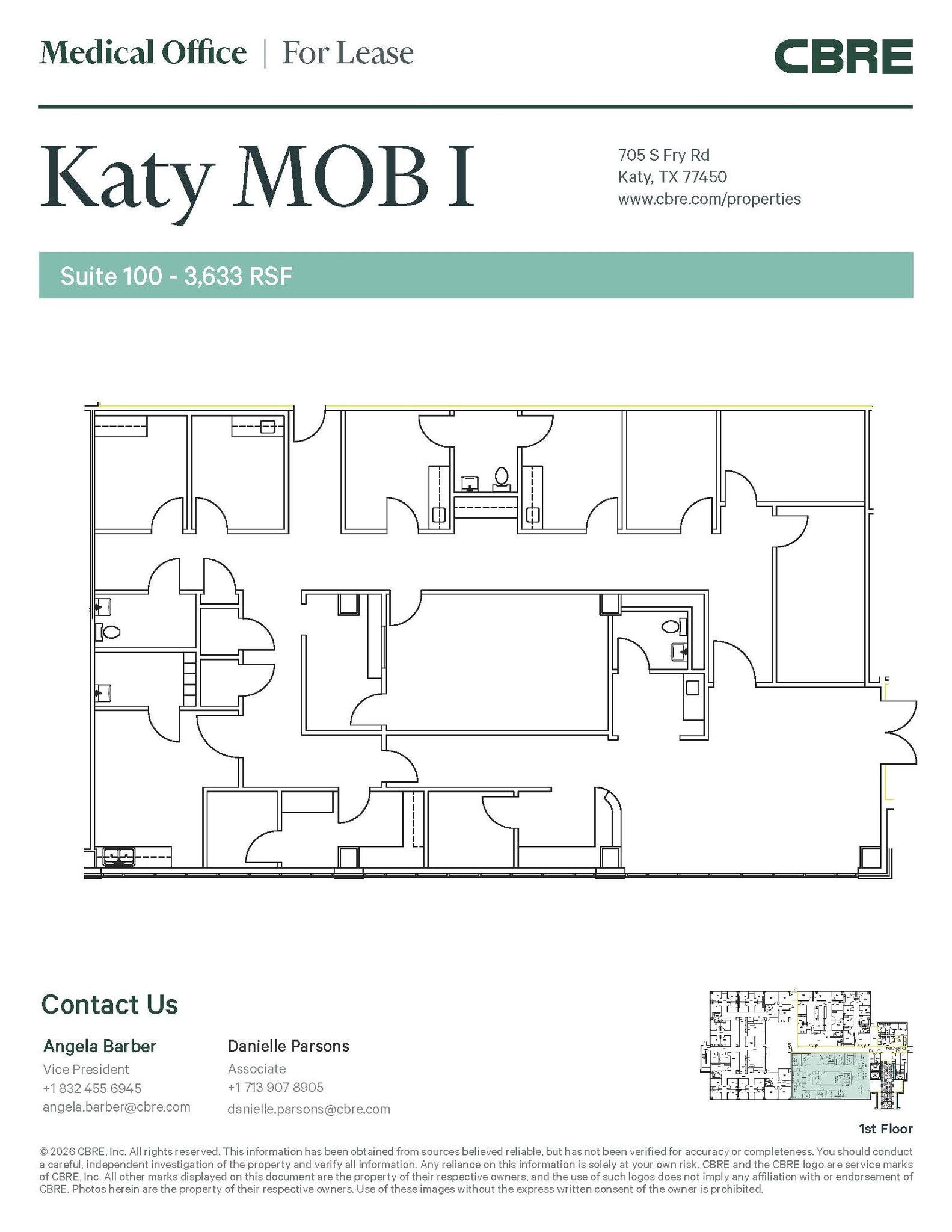 707 S Fry Rd, Katy, TX for lease Interior Photo- Image 1 of 1