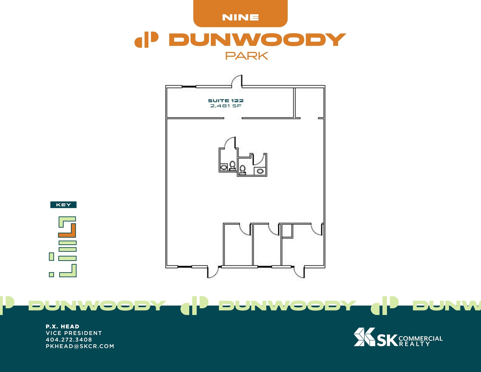 1 Dunwoody Park, Atlanta, GA à louer Plan de site- Image 1 de 1