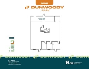 1 Dunwoody Park, Atlanta, GA à louer Plan de site- Image 1 de 1