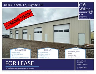 More details for 30003 Federal Ln, Eugene, OR - Industrial for Lease