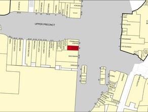 The Precinct, Coventry à louer Plan de site- Image 2 de 2