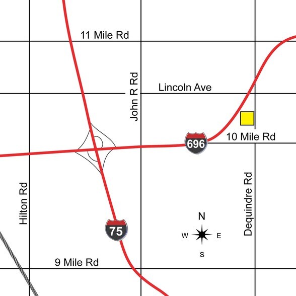 25209-25235 Dequindre Rd, Madison Heights, MI à louer - Photo du bâtiment - Image 3 de 13