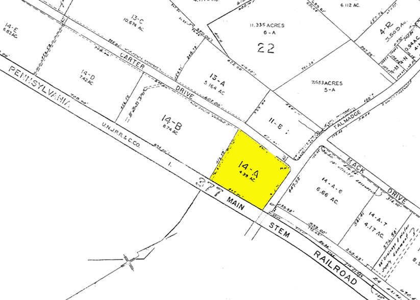 55 Carter Dr, Edison, NJ for lease - Plat Map - Image 2 of 17
