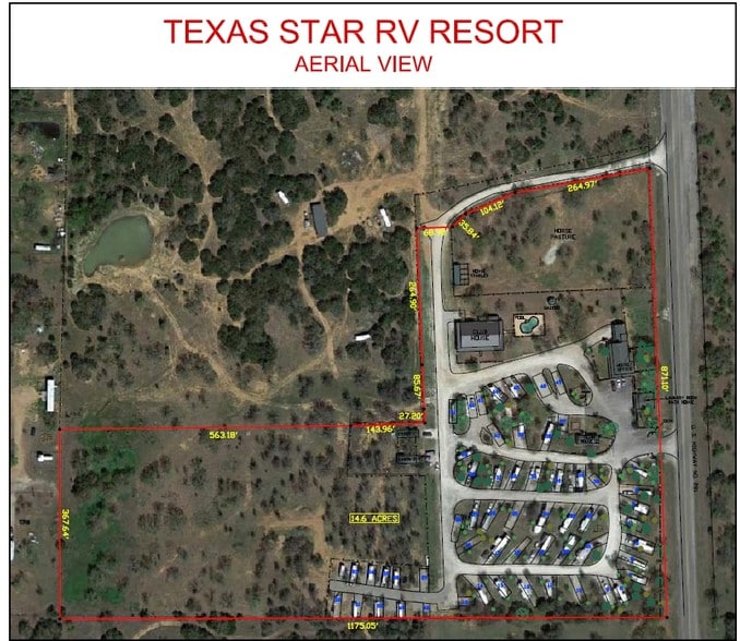 4586 S Highway 281, Mineral Wells, TX for lease - Aerial - Image 3 of 7
