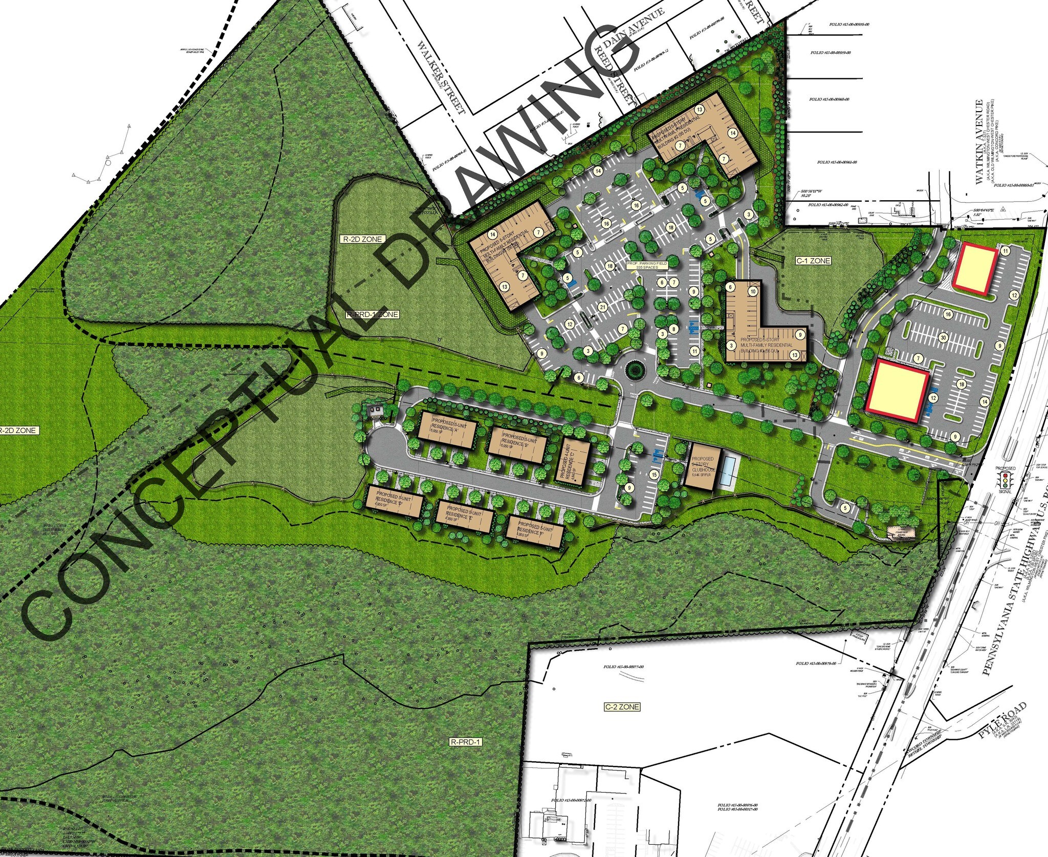 Route 202 & Watkins Rd, Chadds Ford, PA à vendre Photo du bâtiment- Image 1 de 1