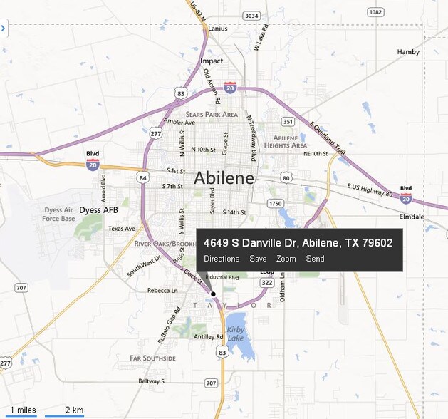 4649 S Danville Dr, Abilene, TX for sale - Building Photo - Image 2 of 3