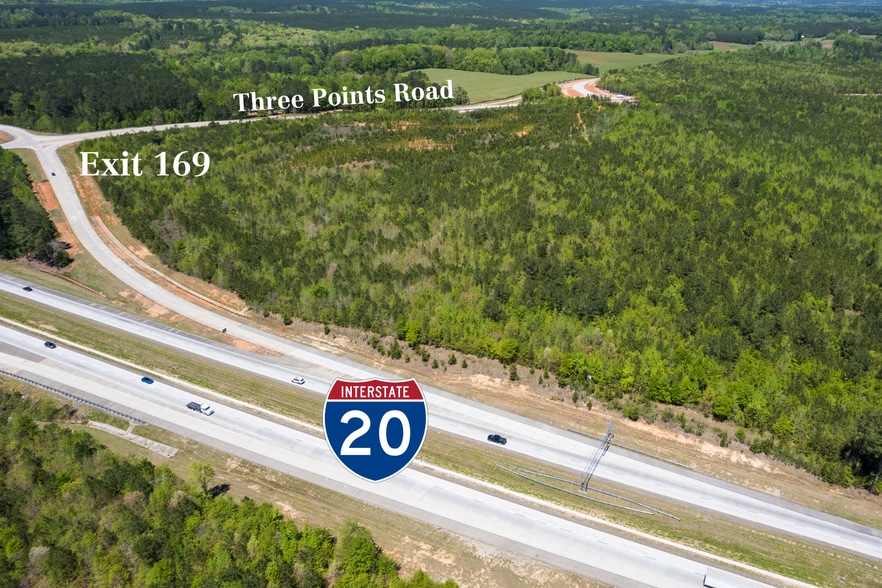 00 Three Points Road, Thomson, GA for sale - Aerial - Image 2 of 2