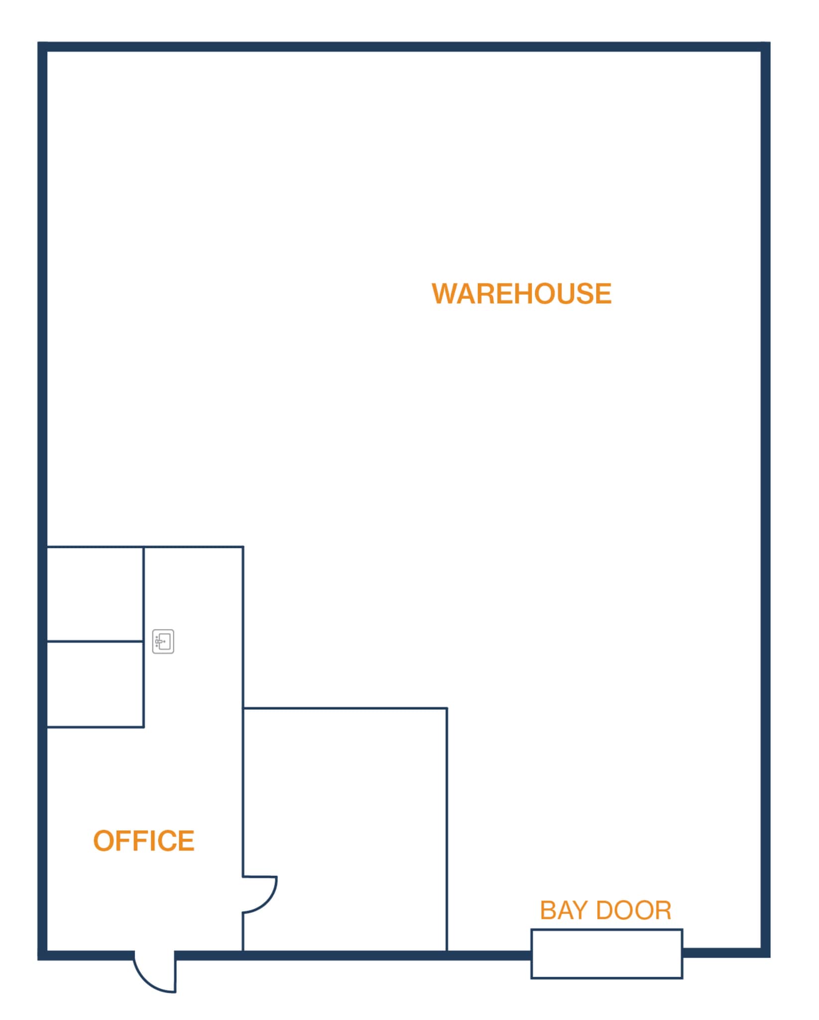 8807-8815 Emmott Rd, Houston, TX à louer Plan d’étage- Image 1 de 1