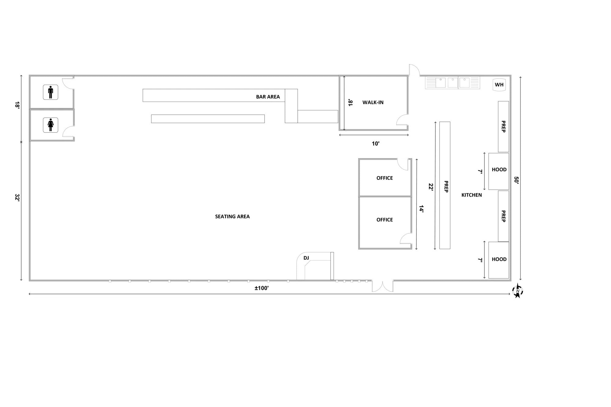 1911 W Broadway Rd, Mesa, AZ for lease Floor Plan- Image 1 of 2