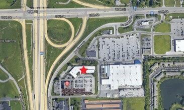 805 Beachway Dr, Indianapolis, IN - Aérien  Vue de la carte