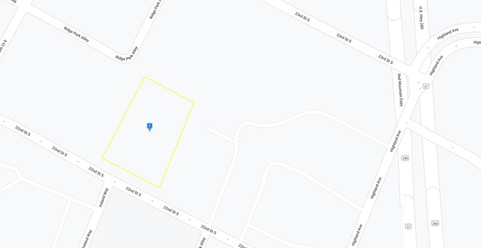 1117 22nd St S, Birmingham, AL for lease - Plat Map - Image 2 of 5