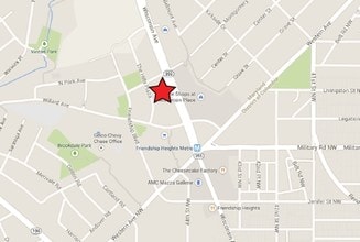 5480 Wisconsin Ave, Chevy Chase, MD - AERIAL  map view - Image1