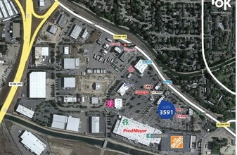 3585 S Federal Way, Boise, ID - AERIAL  map view