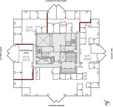 2121 Avenue of the Stars, Century City, CA for lease Floor Plan- Image 1 of 1