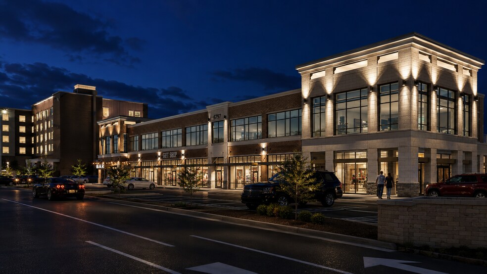 6795 Poplar Ave, Germantown, TN à louer - Photo du bâtiment - Image 2 de 12