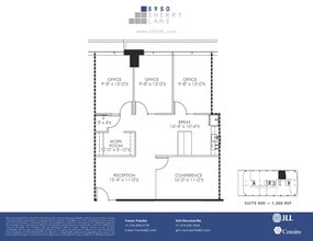 5950 Sherry Ln, Dallas, TX for lease Floor Plan- Image 1 of 1