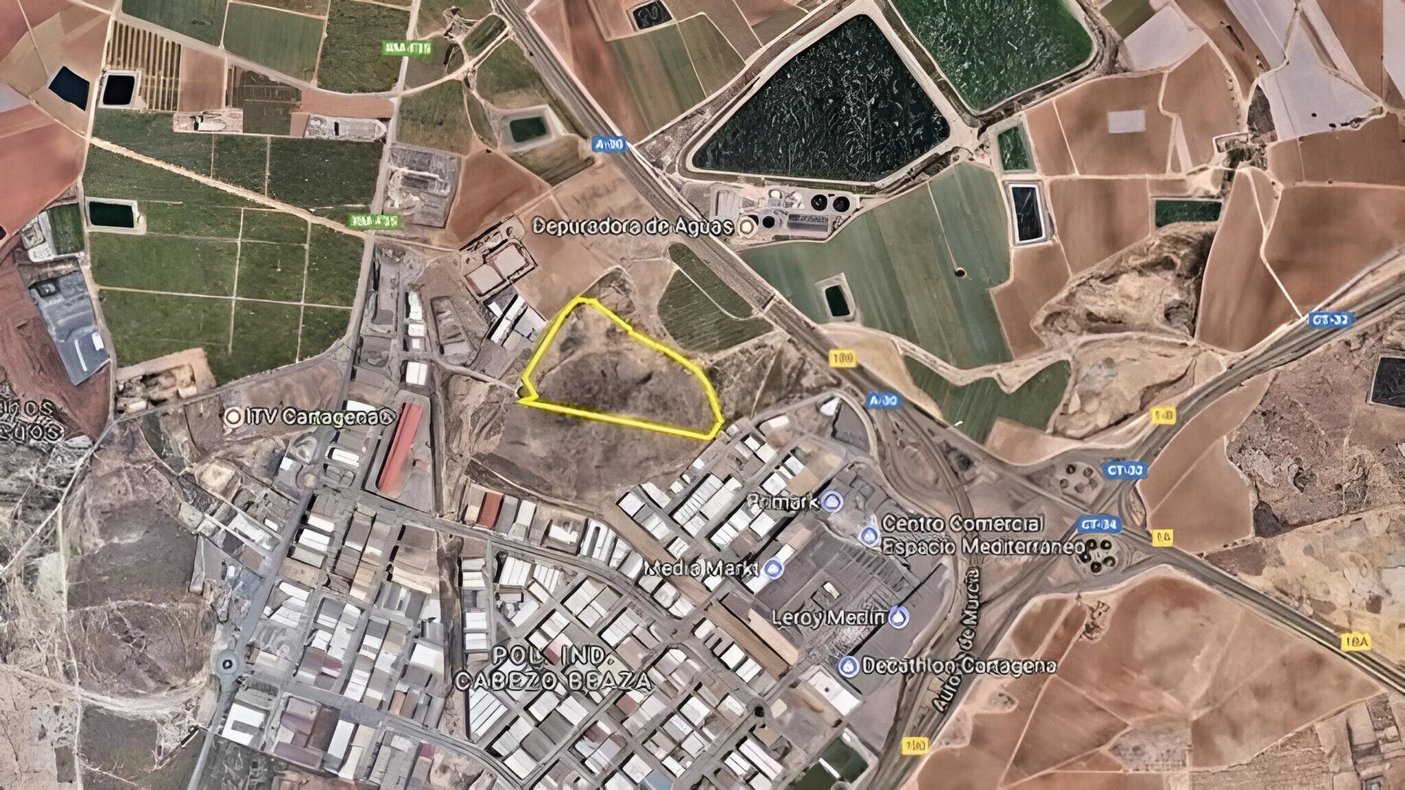 Land in Cartagena, Murcia for sale Aerial- Image 1 of 2