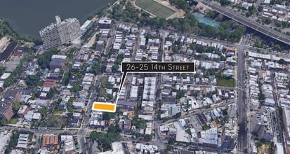 2625 14th St, Astoria, NY - Aerial map view